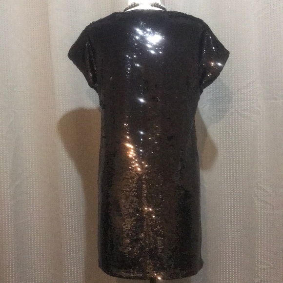 NWOT Sequins Shift Dress by Garage - Picture 3 of 4